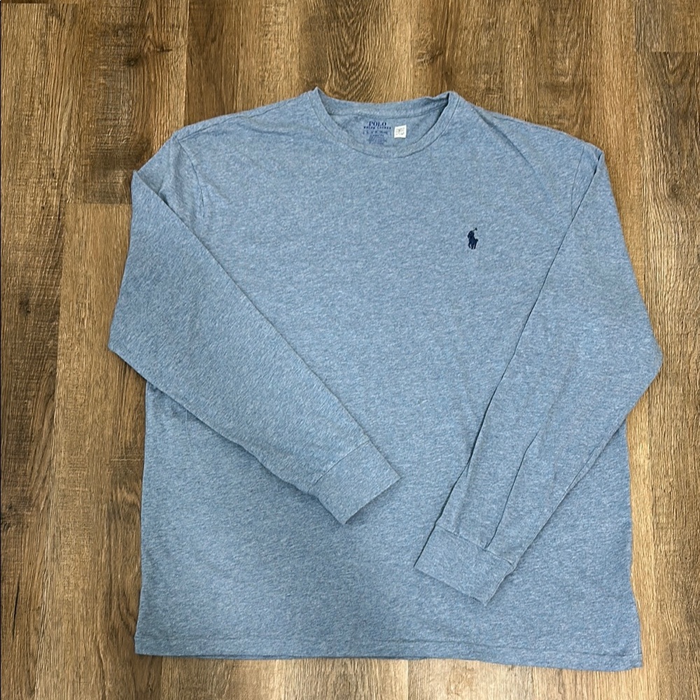 Polo by Ralph Lauren Blue Long Sleeve Tee